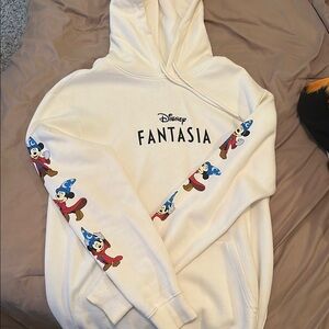H&M Cream Pullover Sweater with Disney Graphic